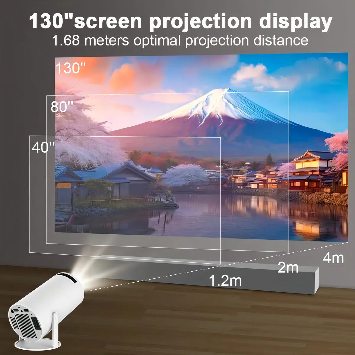 Proyector Imagen HY300 Pro 110V